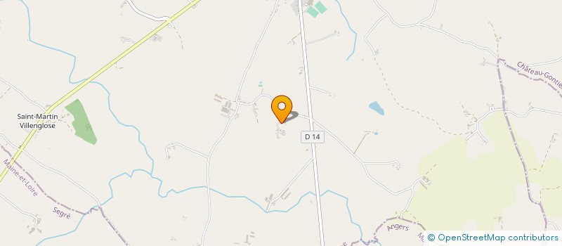 localisation de l'entreprise MONSIEUR PATRICE FOUILLE  SAINT-DENIS-D'ANJOU