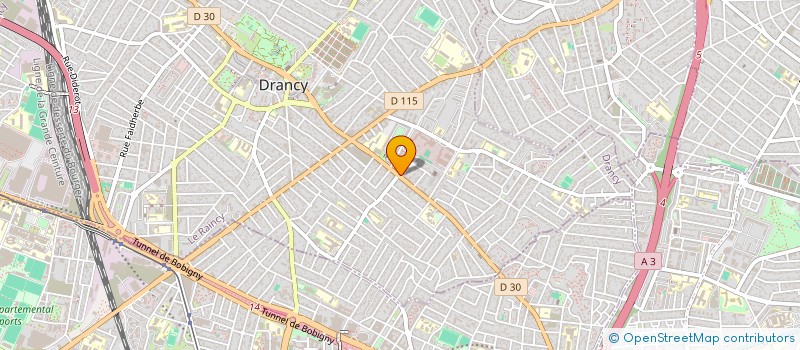 localisation de l'entreprise MONSIEUR PATRICE FOURMY  DRANCY