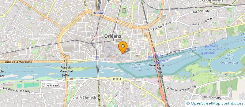 localisation de l'entreprise MONSIEUR PATRICE GABIN à ORLEANS