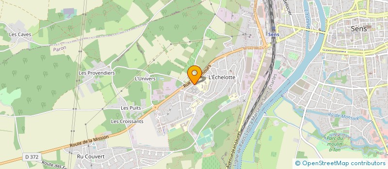 localisation de l'entreprise MONSIEUR PATRICE GADILLE  PARON