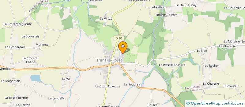 localisation de l'entreprise MONSIEUR PATRICE GALLAIS  MONTREUIL-SUR-ILLE