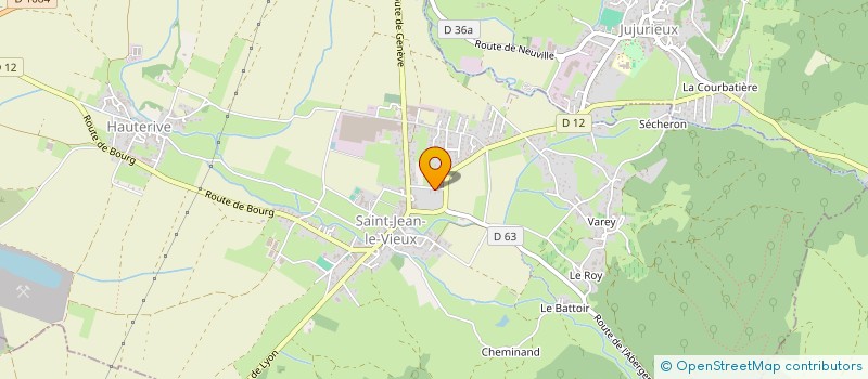 localisation de l'entreprise MONSIEUR PATRICE GALLAND à SAINT-JEAN-LE-VIEUX