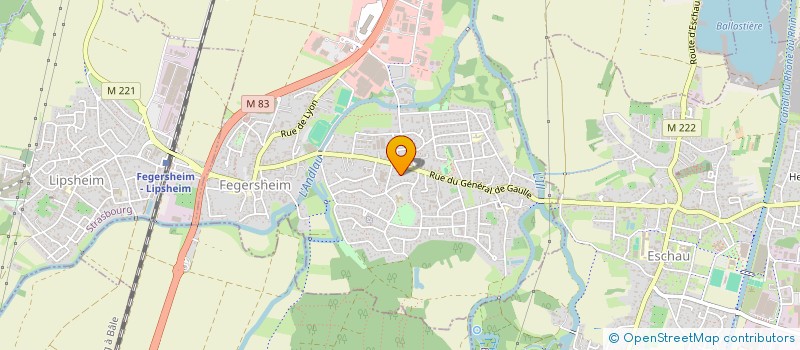 localisation de l'entreprise MONSIEUR PATRICE GANGLOFF  FEGERSHEIM