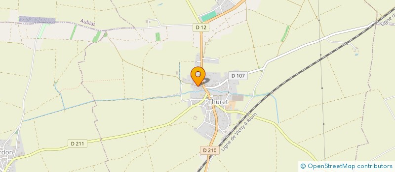 localisation de l'entreprise MONSIEUR PATRICE GANOT  THURET