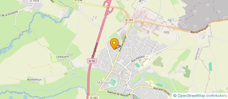 localisation de l'entreprise MONSIEUR PATRICE GARBE  MARQUISE