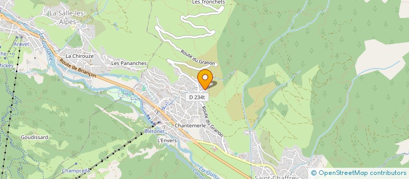 localisation de l'entreprise MONSIEUR PATRICE GARCIN  SAINT-CHAFFREY