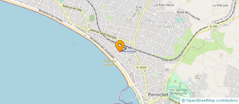 localisation de l'entreprise MONSIEUR PATRICE GARNIER à PORNICHET