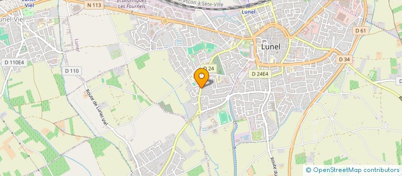 localisation de l'entreprise MONSIEUR PATRICE GARRIGUES à LUNEL