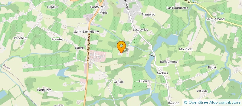 localisation de l'entreprise MONSIEUR PATRICE GARTNER  EAUZE