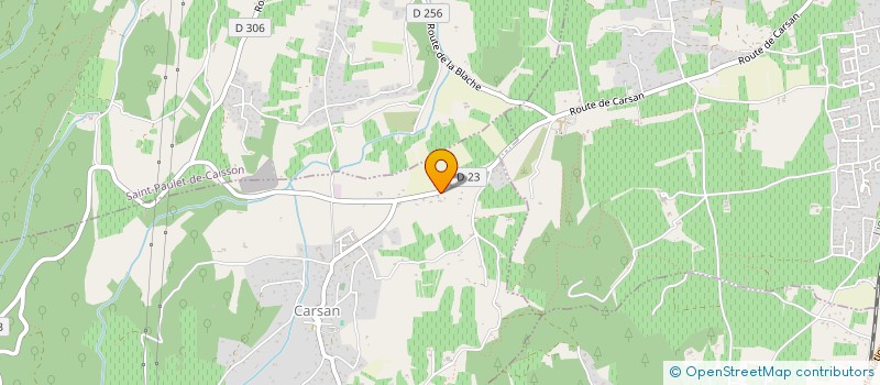 localisation de l'entreprise MONSIEUR PATRICE GAUDUCHON à CARSAN