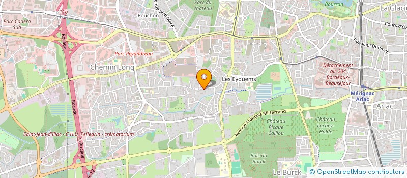 localisation de l'entreprise MONSIEUR PATRICE GAUDUCHON à MERIGNAC