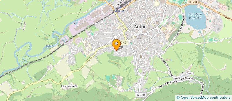 localisation de l'entreprise MONSIEUR PATRICE GAUNET à AUTUN