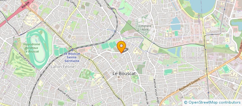 localisation de l'entreprise MONSIEUR PATRICE GAUTIER  LE BOUSCAT