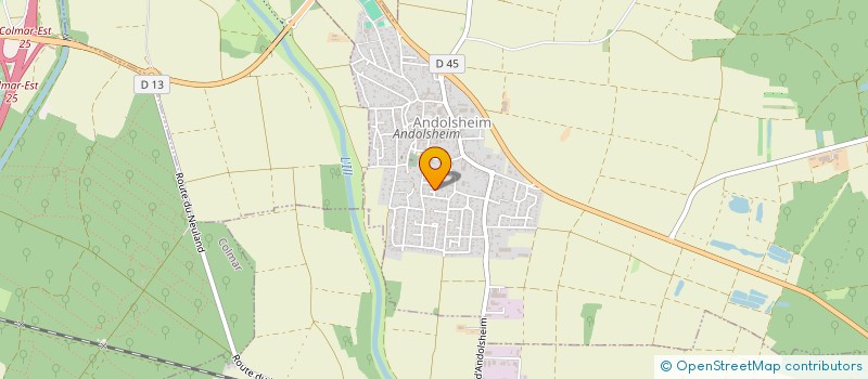localisation de l'entreprise MONSIEUR PATRICE GAY  ANDOLSHEIM