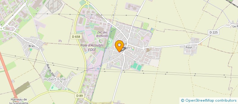 localisation de l'entreprise MONSIEUR PATRICE GENARD  SOLIERS