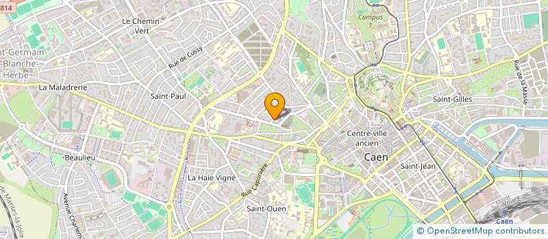 localisation de l'entreprise MONSIEUR PATRICE GEORGET à CAEN