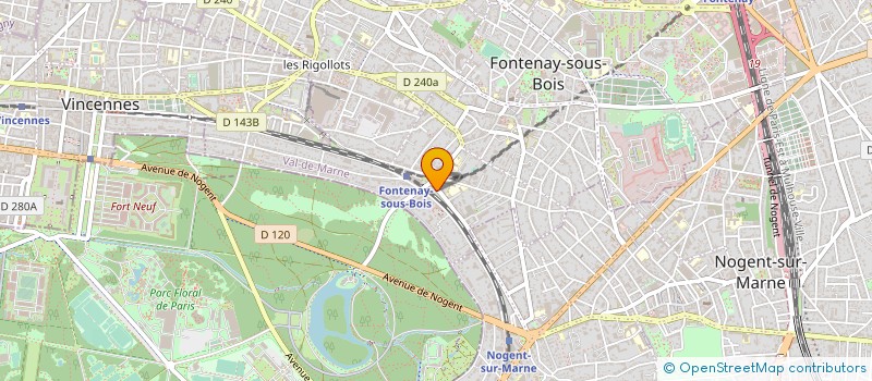 localisation de l'entreprise MONSIEUR PATRICE GERARDIN à FONTENAY-SOUS-BOIS