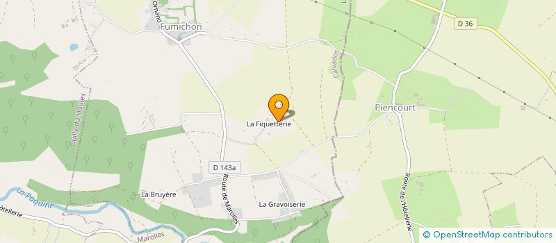 localisation de l'entreprise MONSIEUR PATRICE GERVAIS à LE PIN