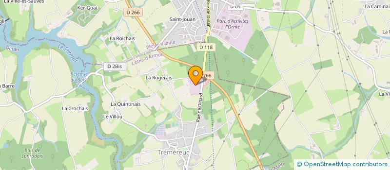 localisation de l'entreprise MONSIEUR PATRICE GESBERT à PLOUER-SUR-RANCE