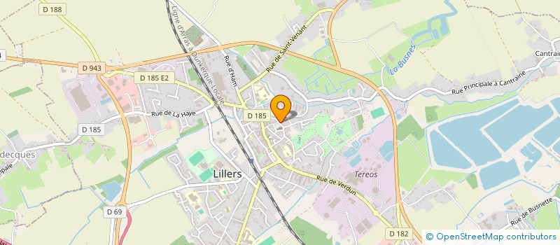 localisation de l'entreprise MONSIEUR PATRICE GESQUIERE à LILLERS