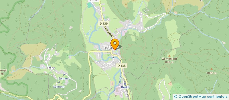 localisation de l'entreprise MONSIEUR PATRICE GEWISS  KRUTH