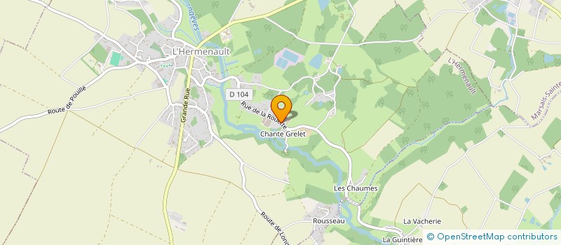 localisation de l'entreprise MONSIEUR PATRICE GILLIER à HERMENAULT (L )