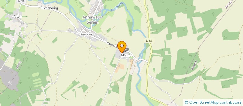 localisation de l'entreprise MONSIEUR PATRICE GIOVE  ANNAY-SUR-SEREIN