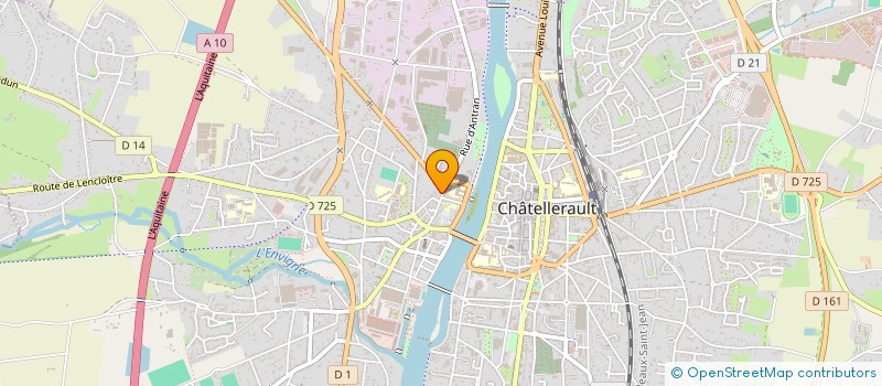 localisation de l'entreprise MONSIEUR PATRICE GIRARD à CHATELLERAULT