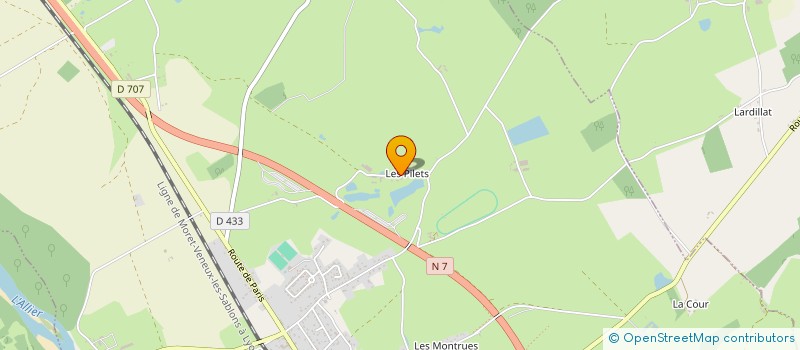 localisation de l'entreprise MONSIEUR PATRICE GIRARD  TREVOL