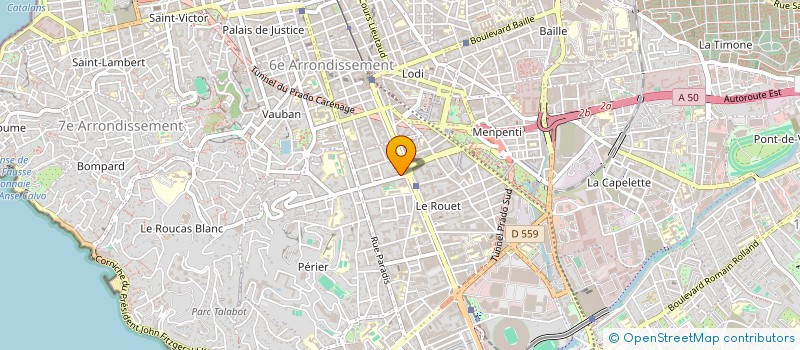 localisation de l'entreprise MONSIEUR PATRICE GIRARD DE LANGLADE à MARSEILLE