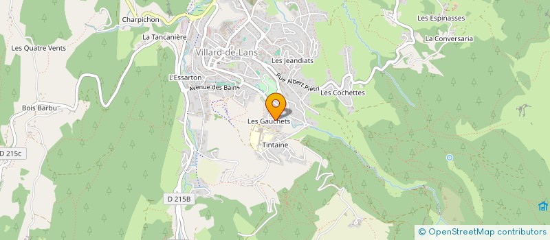 localisation de l'entreprise MONSIEUR PATRICE GIRARDO à VILLARD-DE-LANS