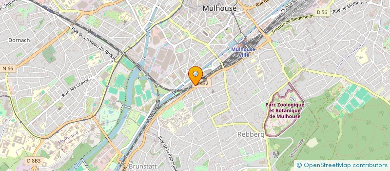 localisation de l'entreprise MONSIEUR PATRICE GLASSNER à MULHOUSE