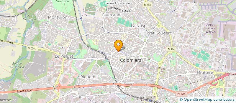 localisation de l'entreprise MONSIEUR PATRICE GODENZI à COLOMIERS