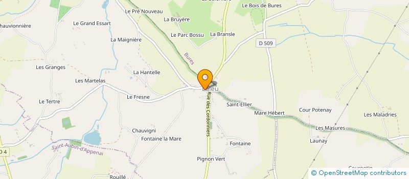 localisation de l'entreprise MONSIEUR PATRICE GOIGOUX à LALEU