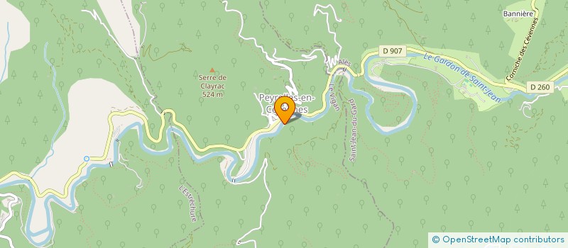 localisation de l'entreprise MONSIEUR PATRICE GONNET  L'ESTRECHURE