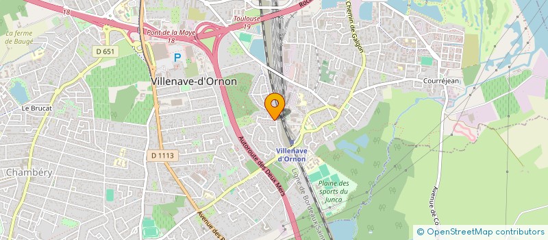 localisation de l'entreprise MONSIEUR PATRICE GONZALEZ  VILLENAVE-D'ORNON