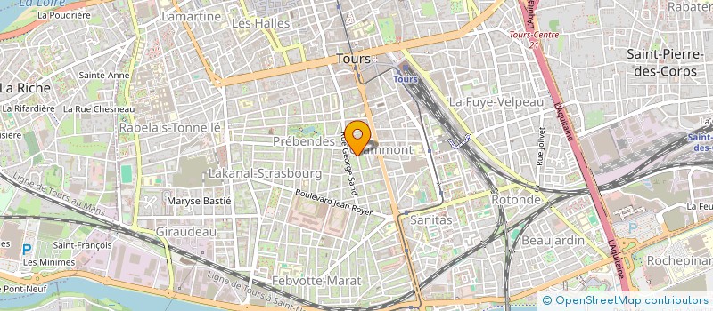 localisation de l'entreprise MONSIEUR PATRICE GORLIER à TOURS