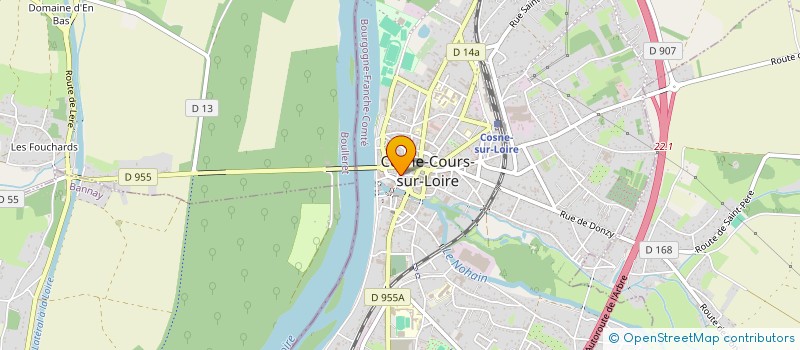 localisation de l'entreprise MONSIEUR PATRICE GOUGET à COSNE-COURS-SUR-LOIRE