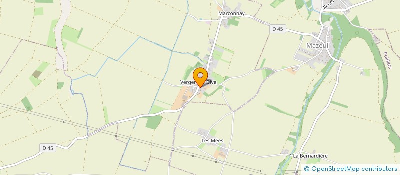 localisation de l'entreprise MONSIEUR PATRICE GOURDON  LA GRIMAUDIERE