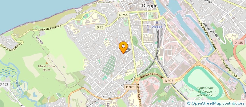 localisation de l'entreprise MONSIEUR PATRICE GOYER à DIEPPE