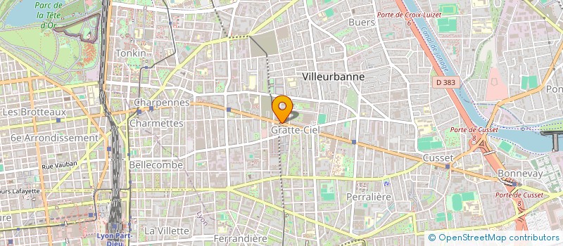 localisation de l'entreprise MONSIEUR PATRICE GRATIER  VILLEURBANNE