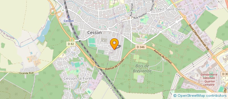 localisation de l'entreprise MONSIEUR PATRICE GRELET  CESSON