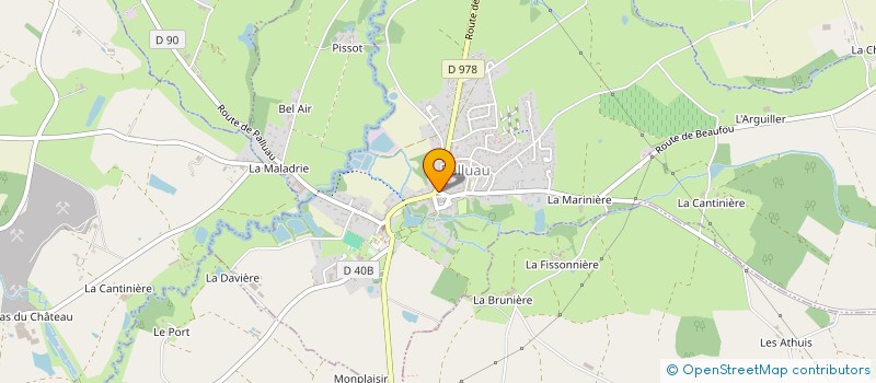 localisation de l'entreprise MONSIEUR PATRICE GRIMAUD à PALLUAU