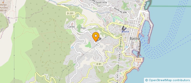 localisation de l'entreprise MONSIEUR PATRICE GUAITELLA à BASTIA