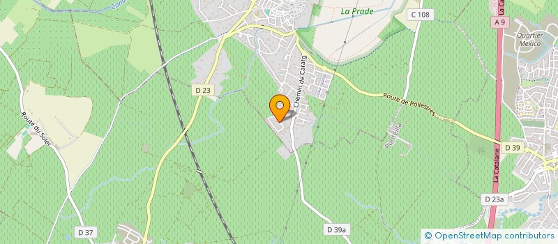 localisation de l'entreprise MONSIEUR PATRICE GUANTER  CANOHES