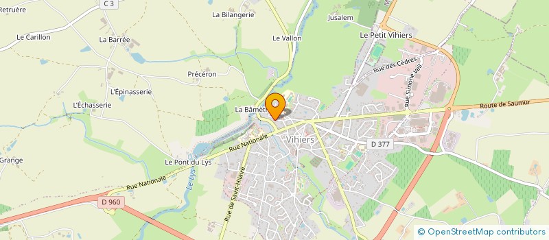 localisation de l'entreprise MONSIEUR PATRICE GUEDON à LYS-HAUT-LAYON