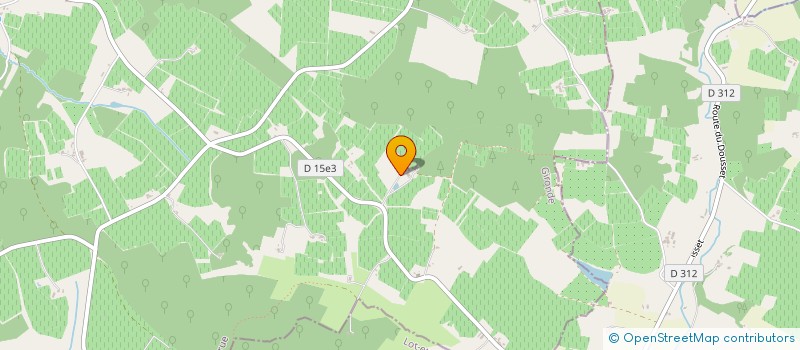 localisation de l'entreprise MONSIEUR PATRICE GUENNEC  PELLEGRUE