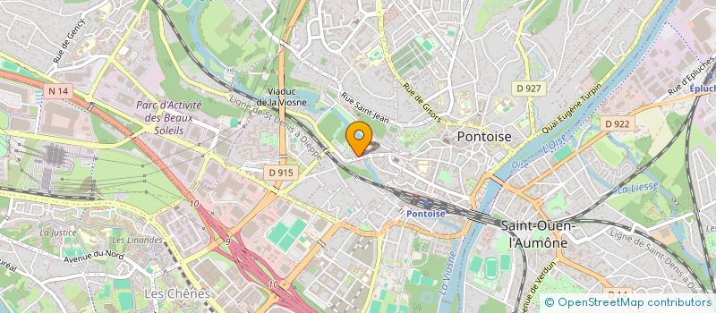 localisation de l'entreprise MONSIEUR PATRICE GUERIN  MAGNY-EN-VEXIN