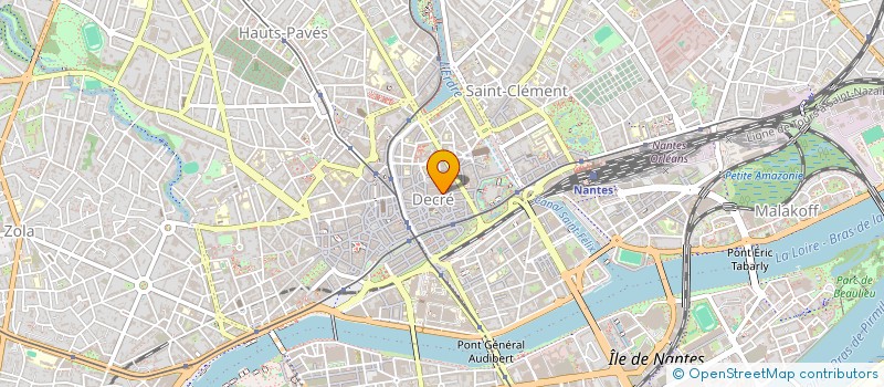 localisation de l'entreprise MONSIEUR PATRICE GUEUDELOT  NANTES