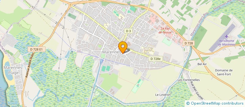 localisation de l'entreprise MONSIEUR PATRICE GUILLORY à MARENNES-HIERS-BROUAGE